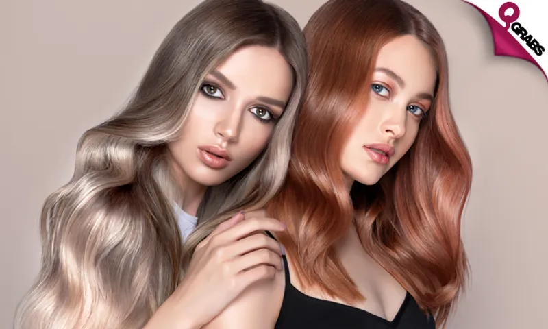 Full Hair Color + Straight Blow-Dry + Trim + Hair Wash!